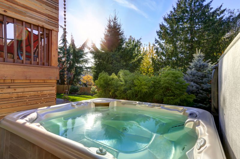 Hot Tub in Garden